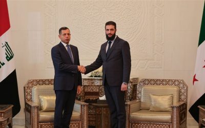 بالصور.. الوفد العراقي مع احمد الشرع في سوريا