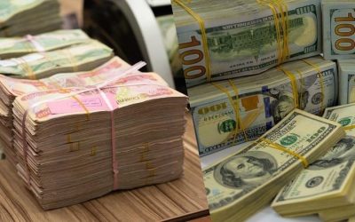 أنخفاض أسعار الدولار في الأسواق المحلية مع إغلاق البورصة