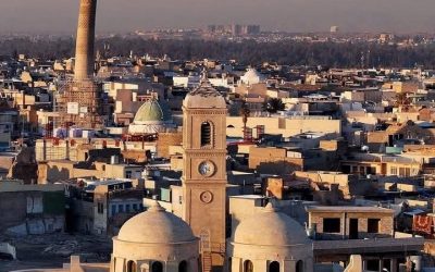 بعد سبع سنوات.. المنارة الحدباء تعانق السماء مجدداً