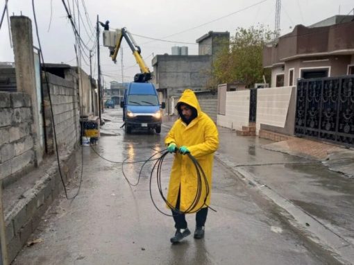 الكهرباء تستنفر كوادرها لمواجهة الأحوال الجوية وهطول الأمطار