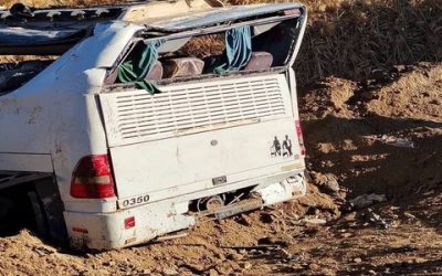 حادث سير مروع على طريق الديوانية_ النجف