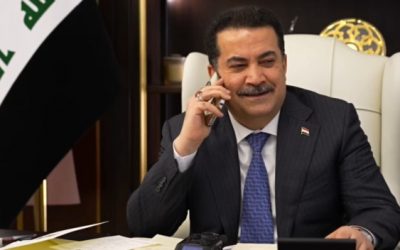 بالفيديو.. السوداني يجري اتصالاً هاتفيًا مع الطبيب العراقي المتطوع لعلاج جرحى غزة ويمنحه لقب سفير الإنسانية
