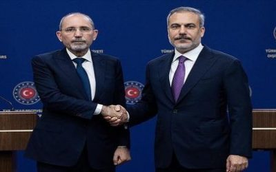 فيدان والصفدي يبحثان الأوضاع في سوريا وقطاع غزة