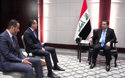 رئيس الوزراء يستقبل الرئيس التنفيذي لشركة شل النفطية في لندن