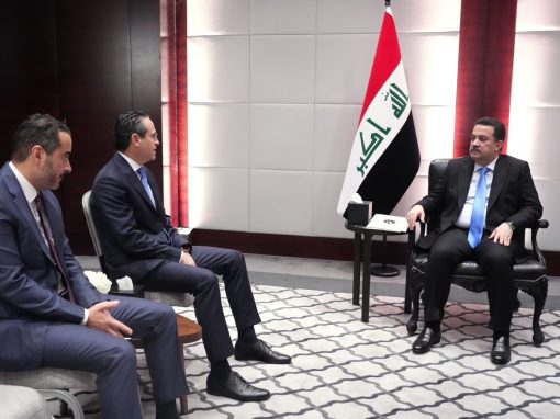 رئيس الوزراء يستقبل الرئيس التنفيذي لشركة شل النفطية في لندن