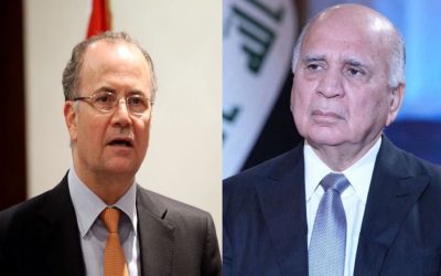 وزير الخارجية يؤكد رفض العراق لأي محاولات لتهجير الشعب الفلسطيني