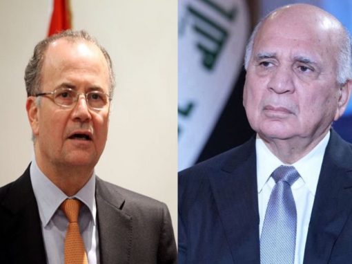 وزير الخارجية يؤكد رفض العراق لأي محاولات لتهجير الشعب الفلسطيني