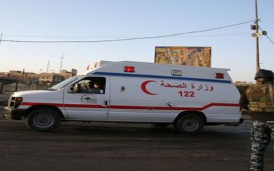 إصابة 4 أشخاص في حادث سير على طريق بغداد – ديالى