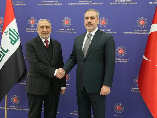 المشهداني وفيدان يؤكدان أهمية دعم الجهود الرامية إلى تخفيف حدة التوترات