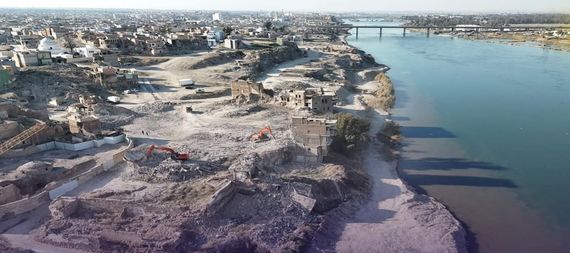 البدء بإعمار الواجهة النهرية في الموصل القديمة