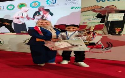 تلميذ من البصرة يتوج بلقب بطل الـ “سوبر” في بطولة اليوسي ماس الدولية