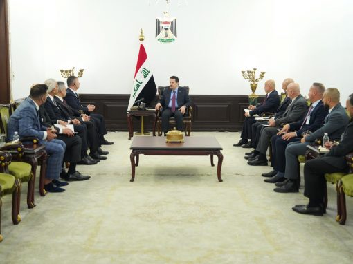 السوداني يستقبل جمعاً من أبناء الجالية العراقية في ولاية مشيغان الأمريكية