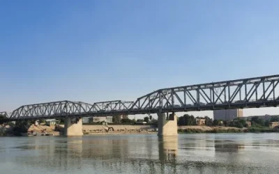 افتتاح مجسر الصرافية في بغداد