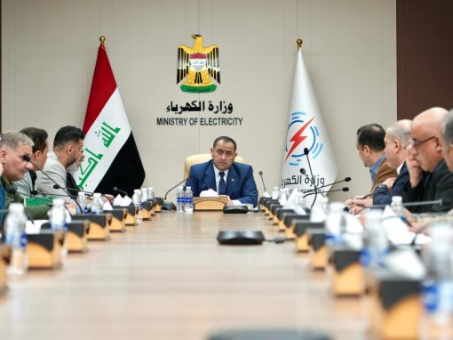 وزير الكهرباء لمسؤولي شركة توزيع بغداد: “كثفوا جهودكم  لتحسين واقع التجهيز بالعاصمة”