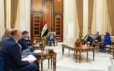 المشهداني يناقش مع وفد روسي التغيير في سوريا وتحديات المنطقة