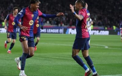 برشلونة يحقق فوزًا صعبًا على ألافيس ويقلص الفارق مع الريال