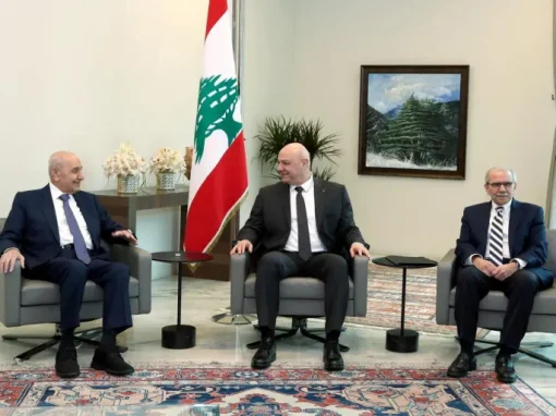 الرئاسة اللبنانية تعلن تشكيل حكومة جديدة من 24 وزيرا