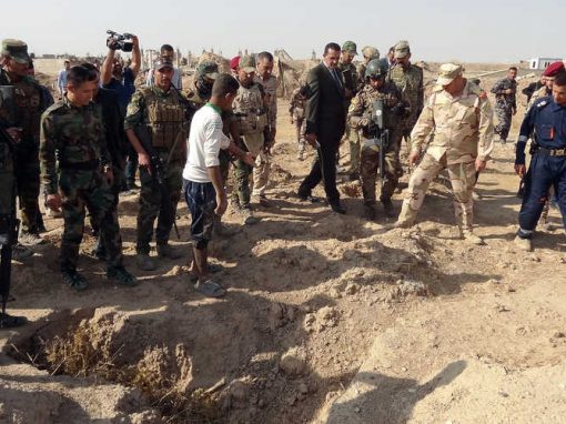 في الحويجة.. العثور على مقبرة جماعية لضحايا داعش