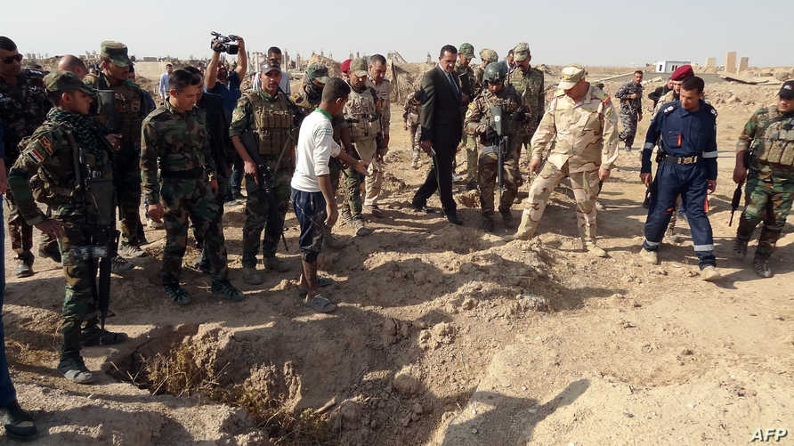 في الحويجة.. العثور على مقبرة جماعية لضحايا داعش