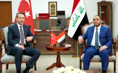 اتفاق عراقي_تركي على مضاعفة الطاقة المجهزة عبر ‏خط الربط الى 600 ميغاواط ‏