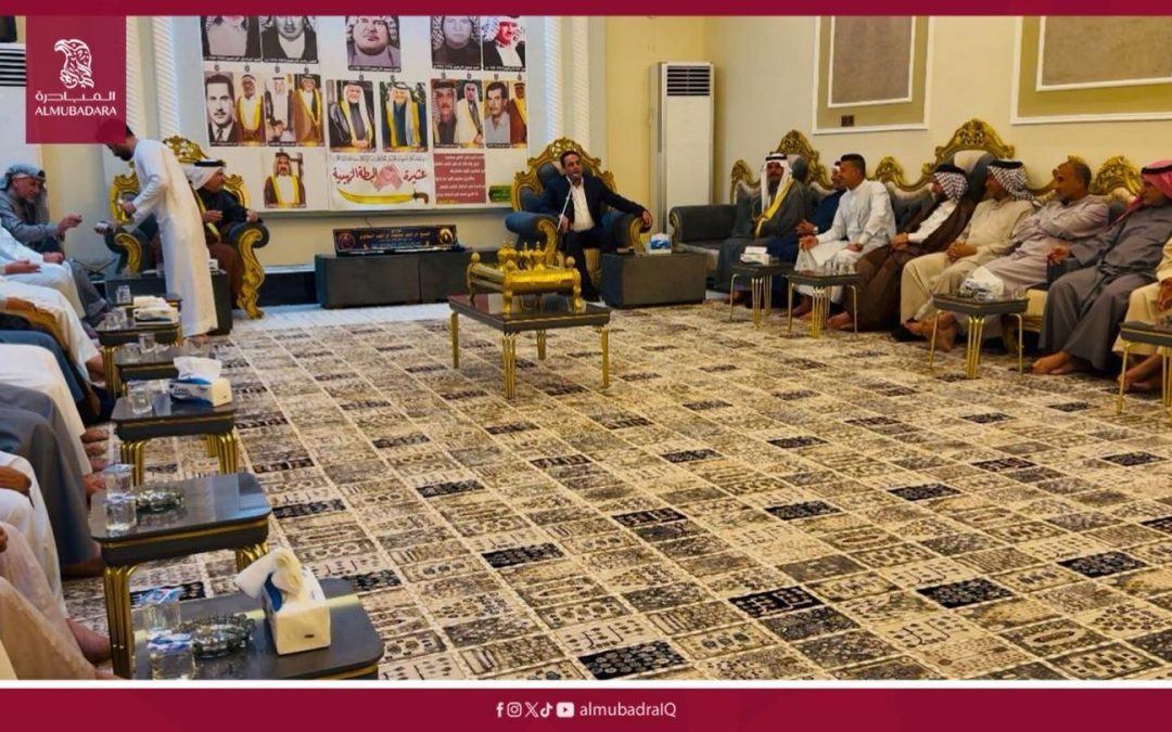 الجنابي يزور مضيف عشيرة البطة في منطقة الدرعية الأولى