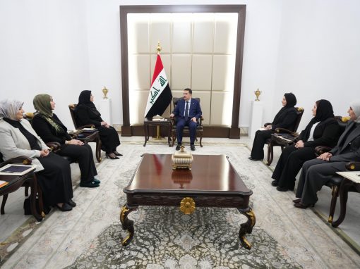 رئيس الوزراء يستقبل رئيسة وأعضاء لجنة المرأة والأسرة والطفولة النيابية