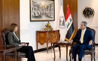 القضاء والهجرة يبحثان جهود إعادة النازحين ومعالجة الإشكاليات المعرقلة لغلق المخيمات