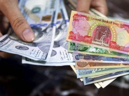 ارتفاع طفيف بأسعار الدولار في بغداد وأربيل