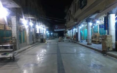إخماد حريق اندلع بمخزن للقرطاسية في شارع المتنبي