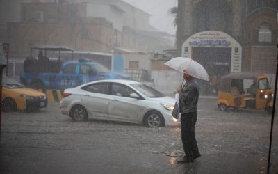 الأنواء الجوية: استمرار هطول الأمطار حتى الإثنين المقبل