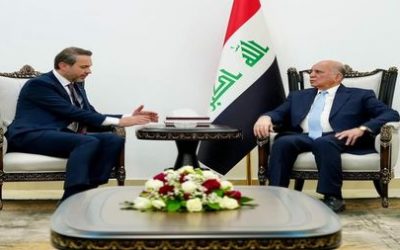 وزير الخارجية يبحث مع وزير الطاقة التركي تطوير مشاريع الطاقة المشتركة