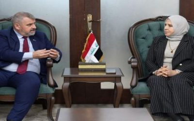 الاتصالات النيابية تناقش مع السفير الأوروبي تعديل قانون سلطة الطيران ورفع الحظر عن الخطوط الجوية العراقية
