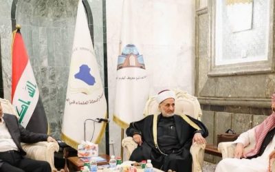 رئيس مجلس النواب يزور الحضرة المعروفية الكرخية و يلتقي برئيس ديوان الوقف السني وعدد من الشيوخ الأفاضل
