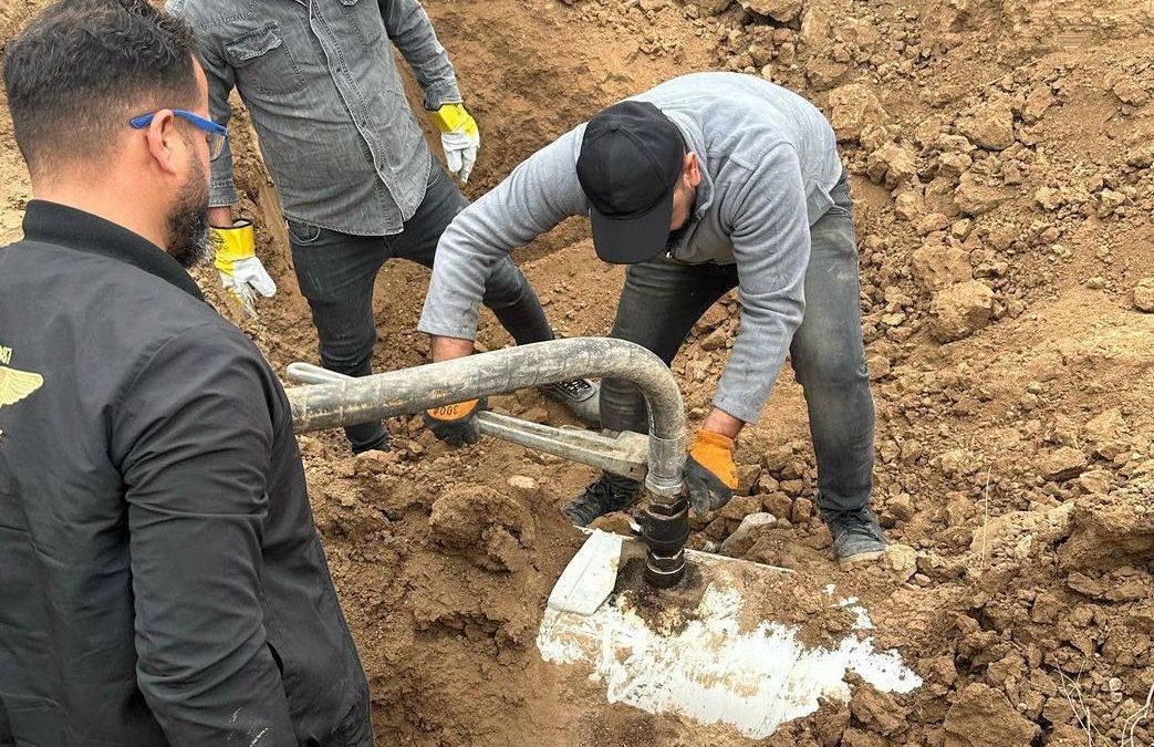 النفط: شركة خطوط الأنابيب النفطية ترفع تجاوزاً عن أنبوب لنقل النفط الخام في بغداد